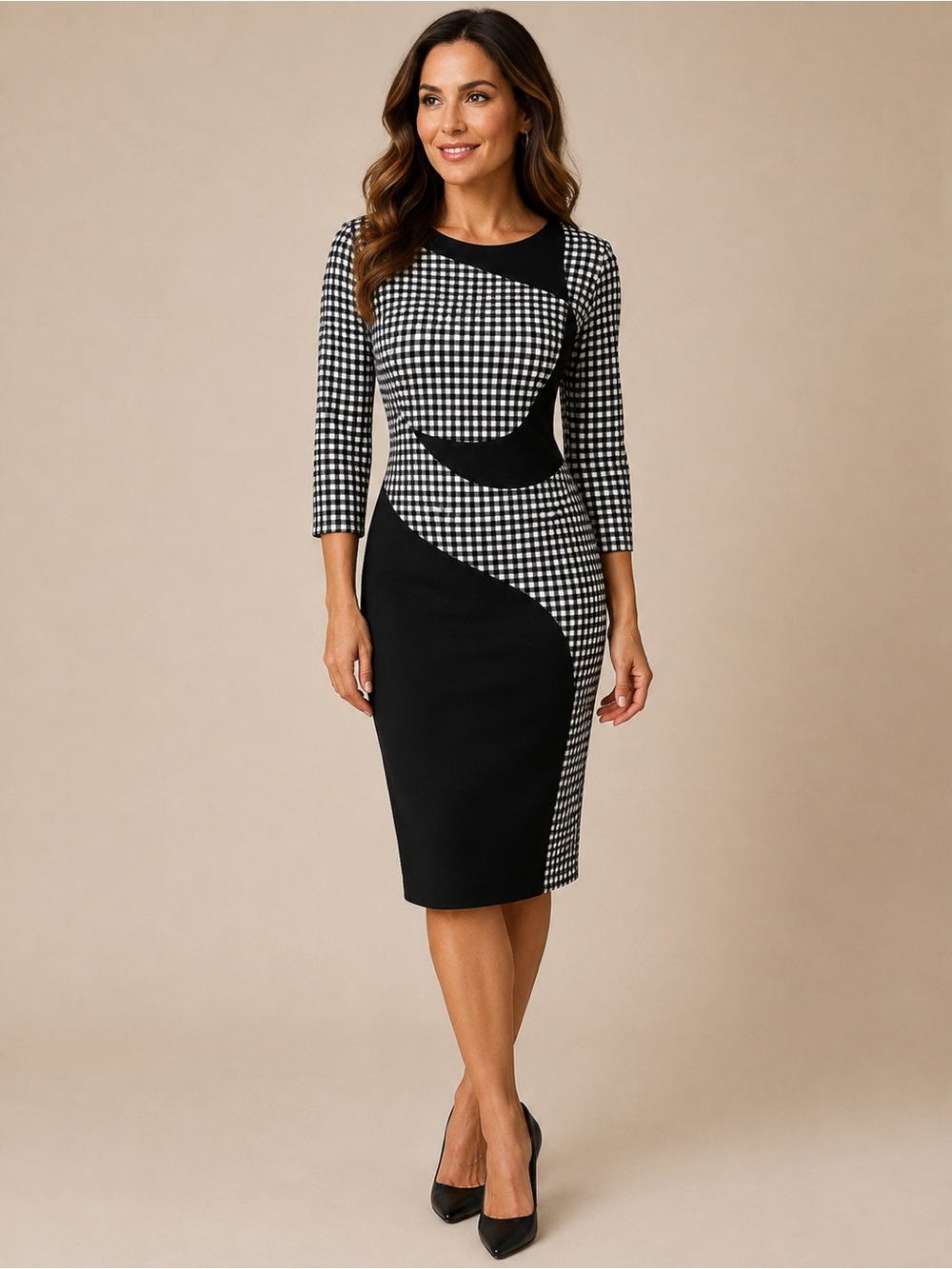 Women’s elegant work dress size 8 from Vfshow